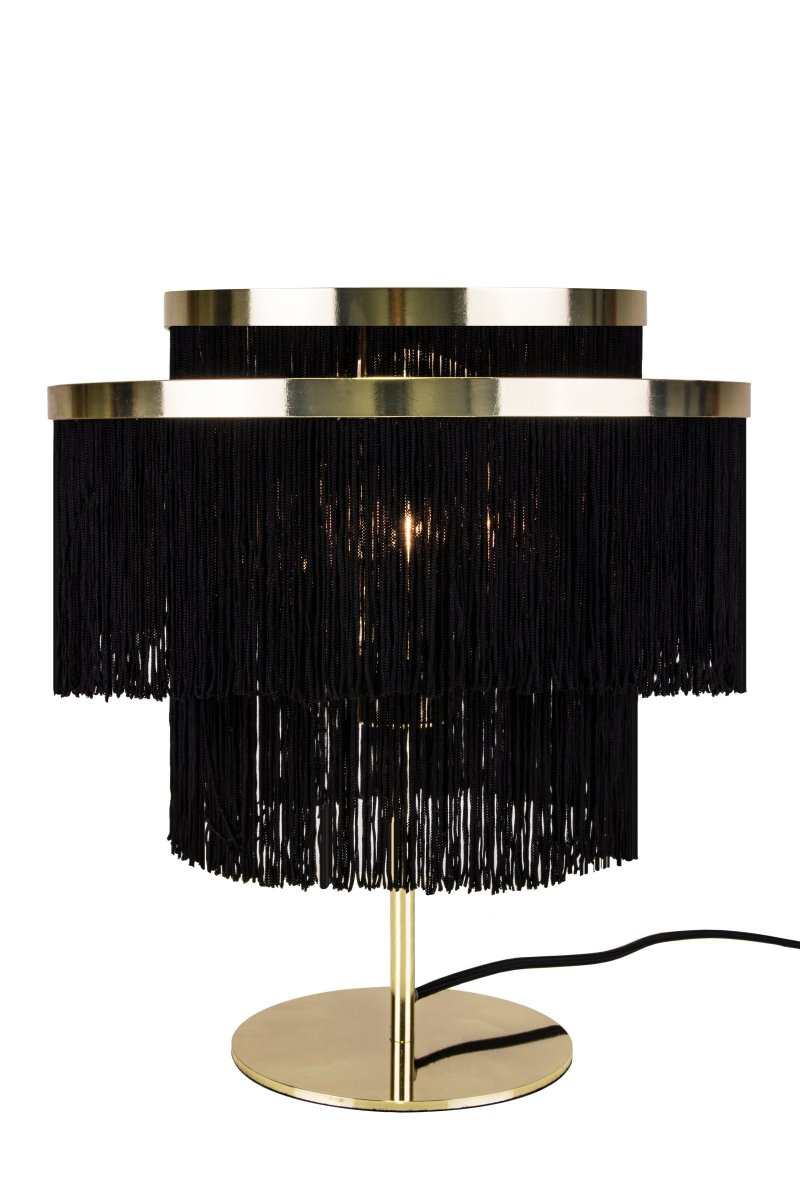 Frans 37cm Schwarz tischlampe Von Globen Lighting - 