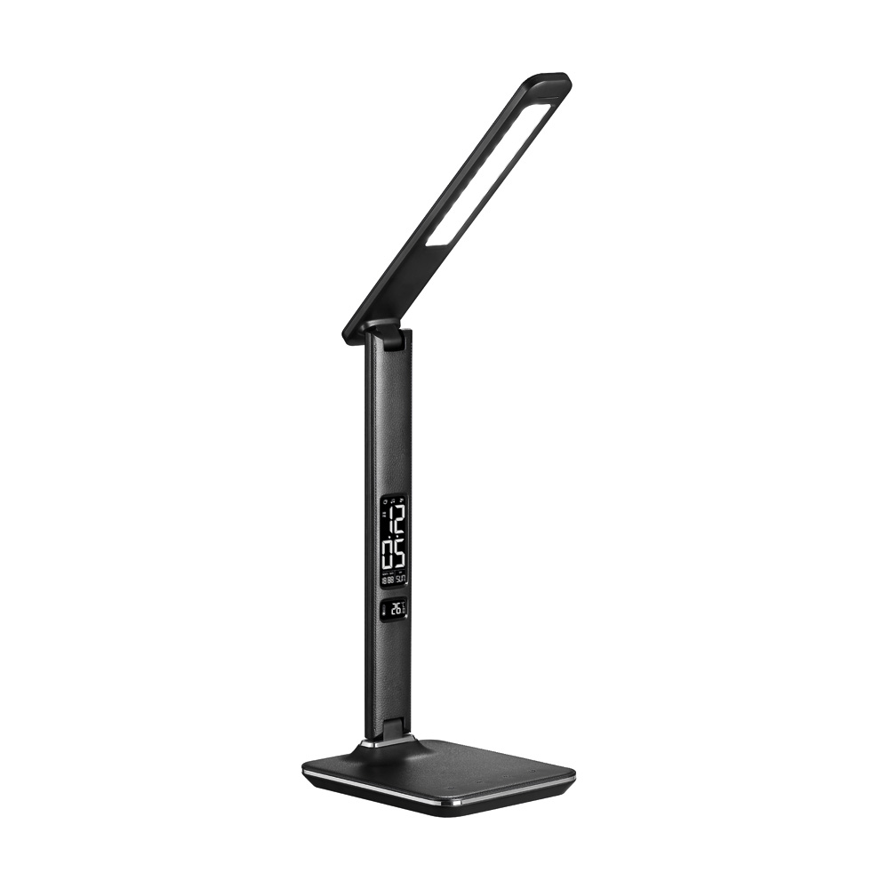 Office 34cm Schwarz schreibtischlampe Von Halo Design - Mit der einstellbaren Lichttemperatur von 3100 K bis 5100 K k&ouml;nnen Sie die Beleuchtung ganz einfach an Ihre Bed&uuml;rfnisse anpassen &ndash; von warmem und entspannendem bis hin zu kaltem und konzentrationsf&ouml;rderndem Licht.