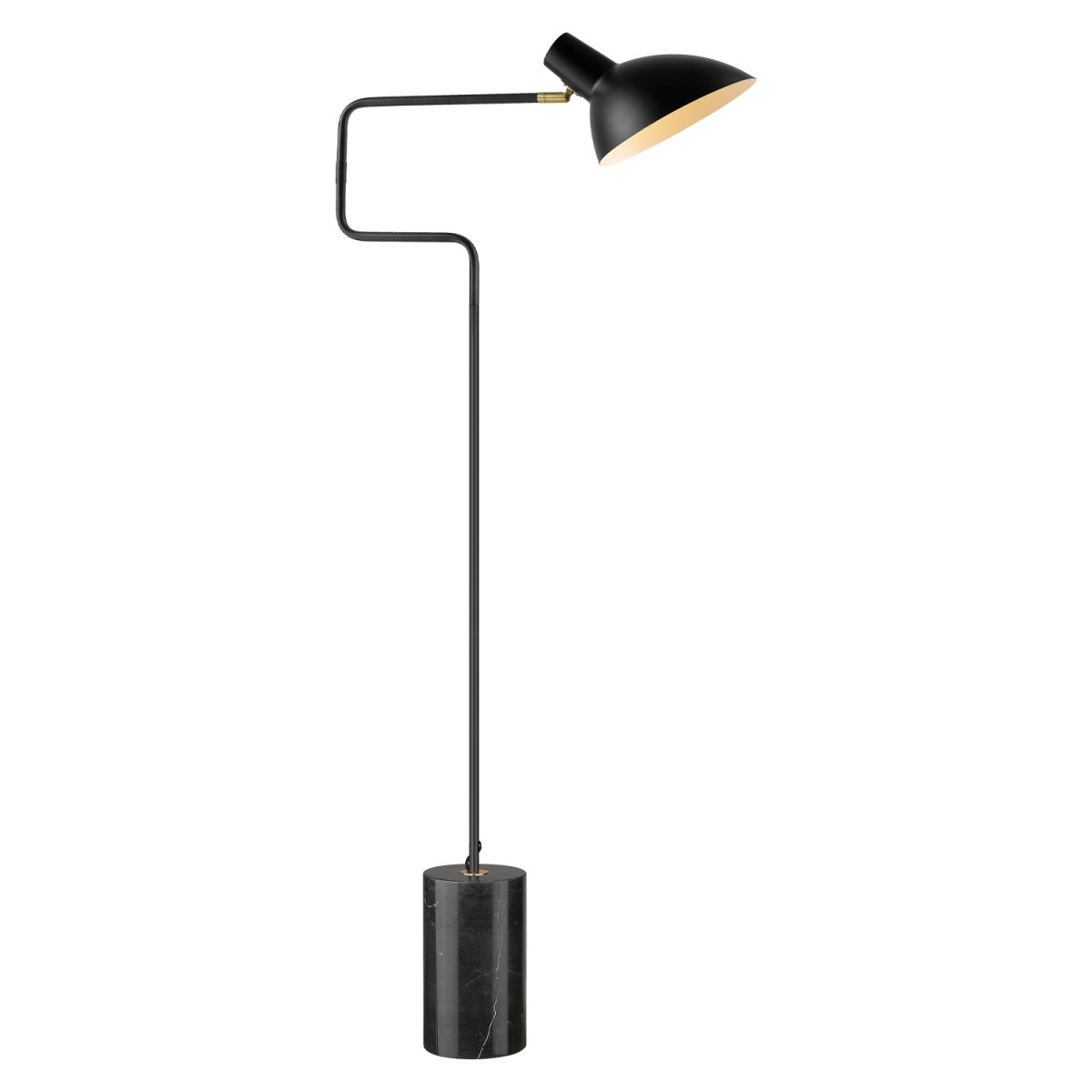 Metropole Deluxe Schwarz stehlampe Von Halo Design - Somit eignet sich die Leuchte perfekt f&uuml;r das B&uuml;ro, die Leseecke oder das Schlafzimmer.