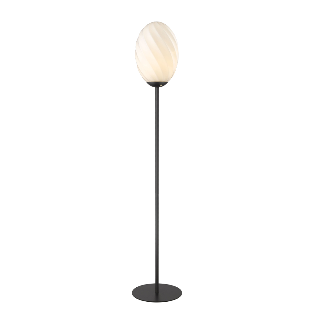 Twist Schwarz stehlampe Von Halo Design - Werten Sie Ihr Interieur mit der Twist-Stehlampe auf &ndash; eine perfekte Kombination aus modernem Design und Funktion.