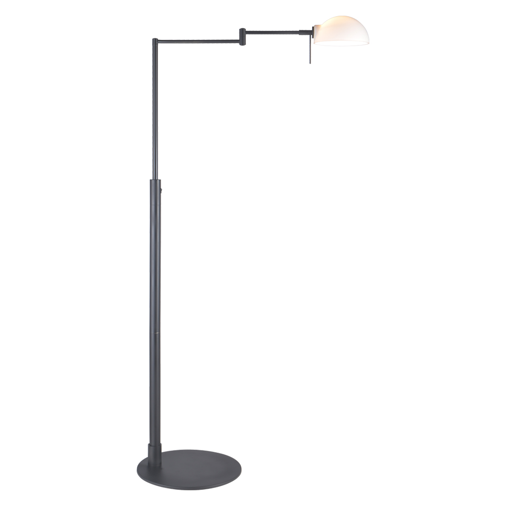 Kjøbenhavn Schwarz stehlampe Von Halo Design - Perfekt als Leselicht neben Sofa oder Sessel, wo Design und Funktion in harmonischer Balance aufeinandertreffen.