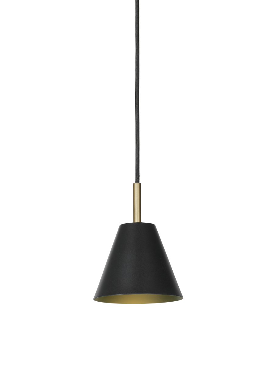 Hygge Ø12 Schwarz hängelampe Von Halo Design - Hygge ist eine elegante und zeitlose Pendelleuchte, die skandinavischen Minimalismus mit weichen Formen verbindet.