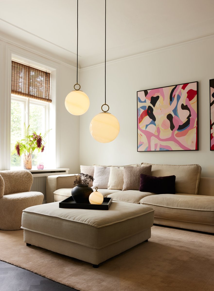 Stockholm 20cm Braun tragbare Von Halo Design - Es hat die Schutzart IP44 und kann sowohl im Innen- als auch im Außenbereich verwendet werden (sollte jedoch im Innenbereich aufbewahrt und aufgeladen werden).