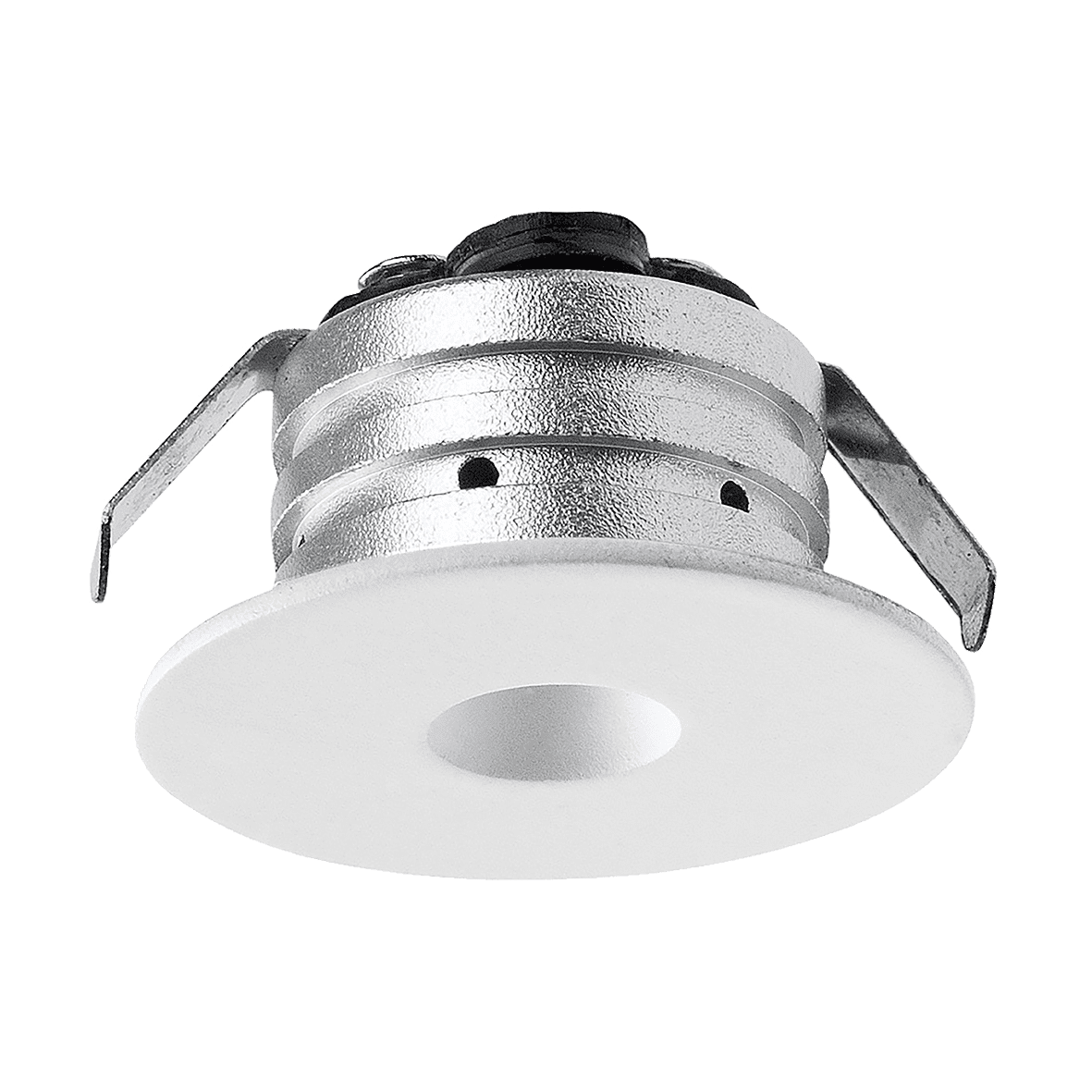 P-132 Mini Downlight 3000K Weiß Von Designlight - Die Diode ist etwas im Inneren der Leuchte platziert, um Blendung zu minimieren.