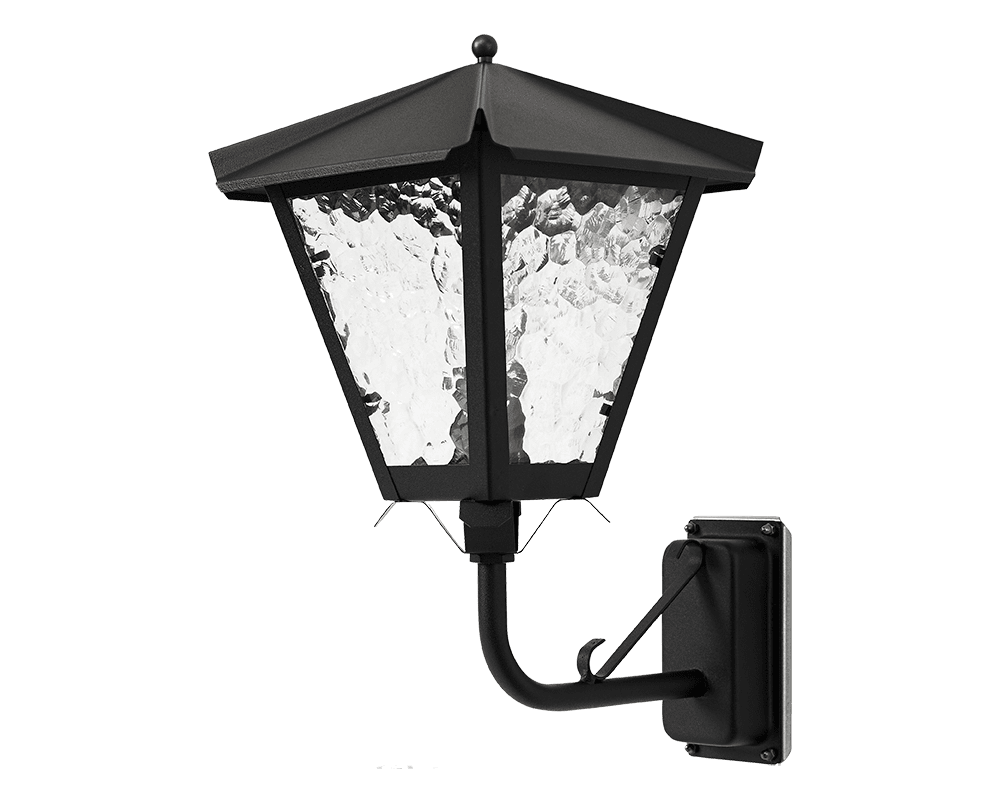 Gustav upp Schwarz außenlampe Von Westal - Wählen Sie zwischen einer nach oben oder unten gerichteten Laterne in lackierter und rostbeständiger Ausführung oder in herrlich oxidiertem Kupfer.