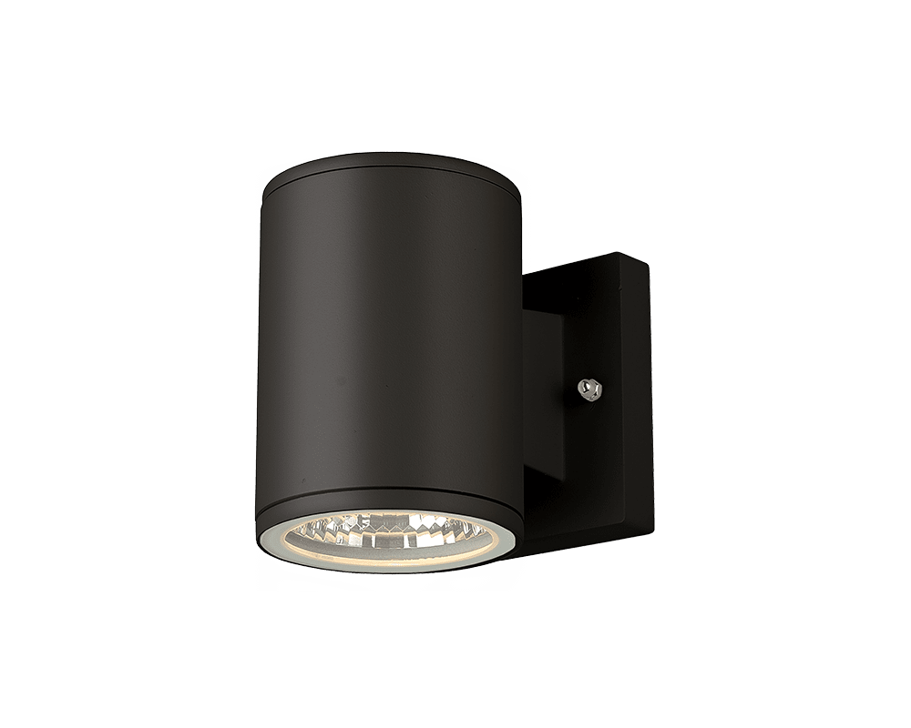 Heron I Schwarz außenlampe Von Westal - Der Treiber ist integriert und auf der Rückseite befindet sich ein Ein-/Ausgang.