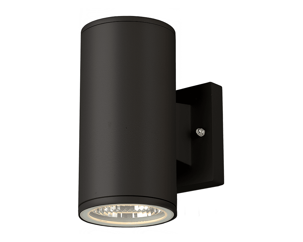 Heron II Schwarz außenlampe Von Westal - Der Treiber ist integriert und auf der Rückseite befindet sich ein Ein-/Ausgang.