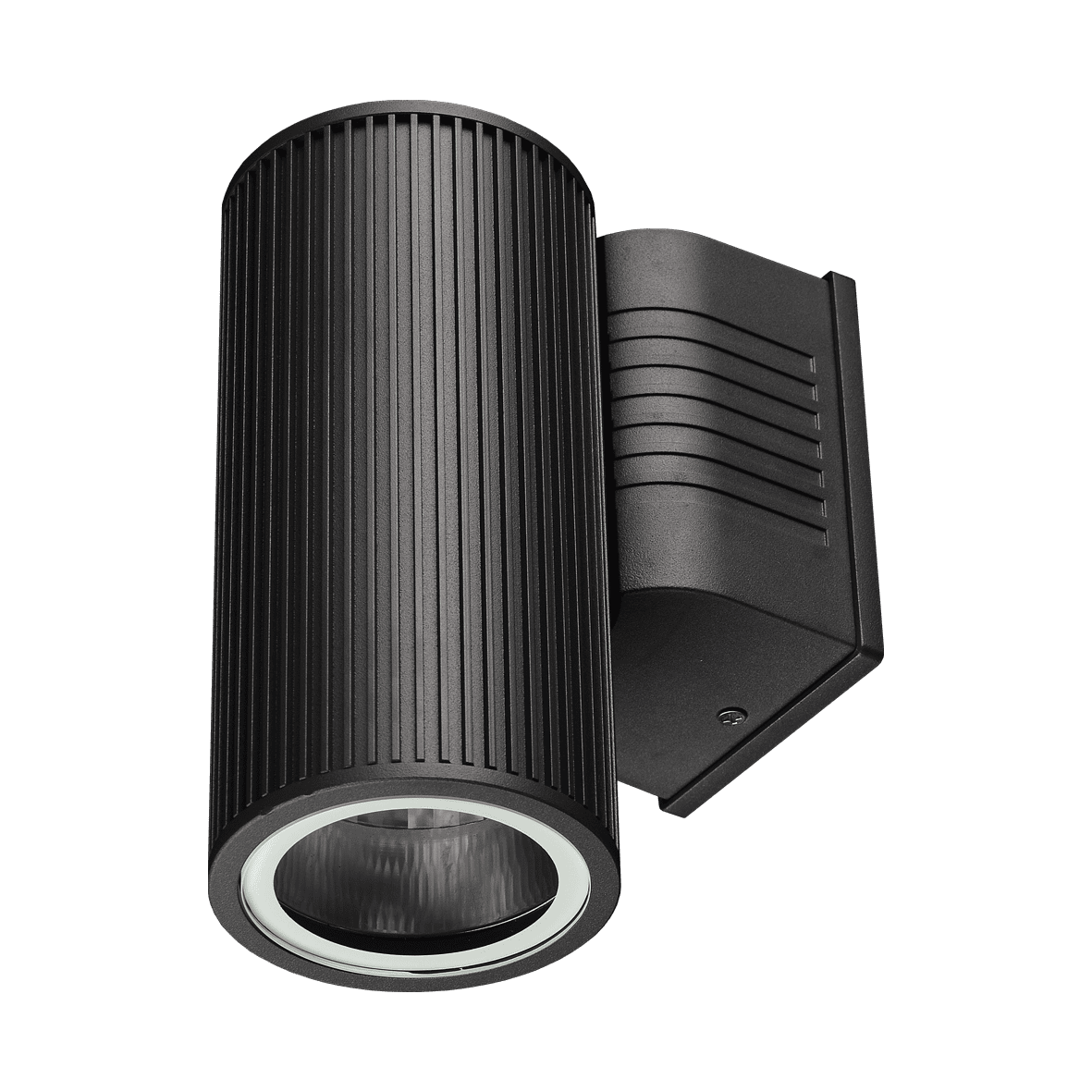 Wally Dunkelgrau außenlampe Von Designlight - Wally ist eine wetterfeste Wandleuchte, die f&uuml;r den Einsatz mit einer austauschbaren GU10-Leuchtmittelfassung (max.