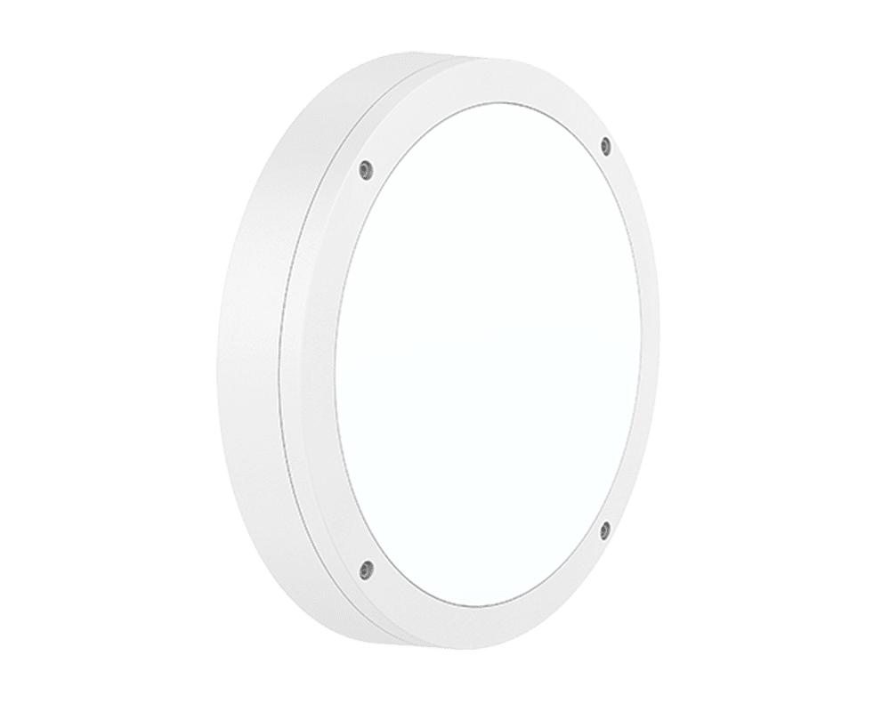 Diploma hel Weiß außenlampe Von Westal - Auf der Rückseite befinden sich zwei Ein- und Ausgänge sowie Schnellanschlussklemmenblöcke für einen einfachen Anschluss.