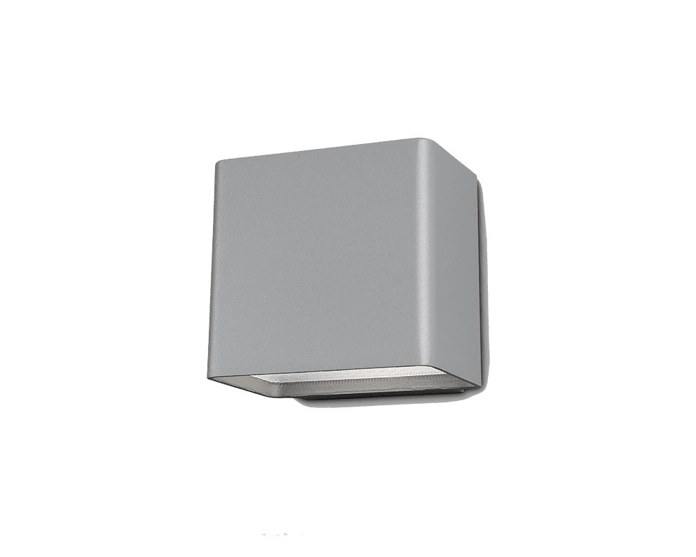 Jubilar I Grau außenlampe Von Westal - Auf der Rückseite befinden sich zwei Ein- und Ausgänge sowie Schnellanschlussklemmenblöcke für einen einfachen Anschluss.