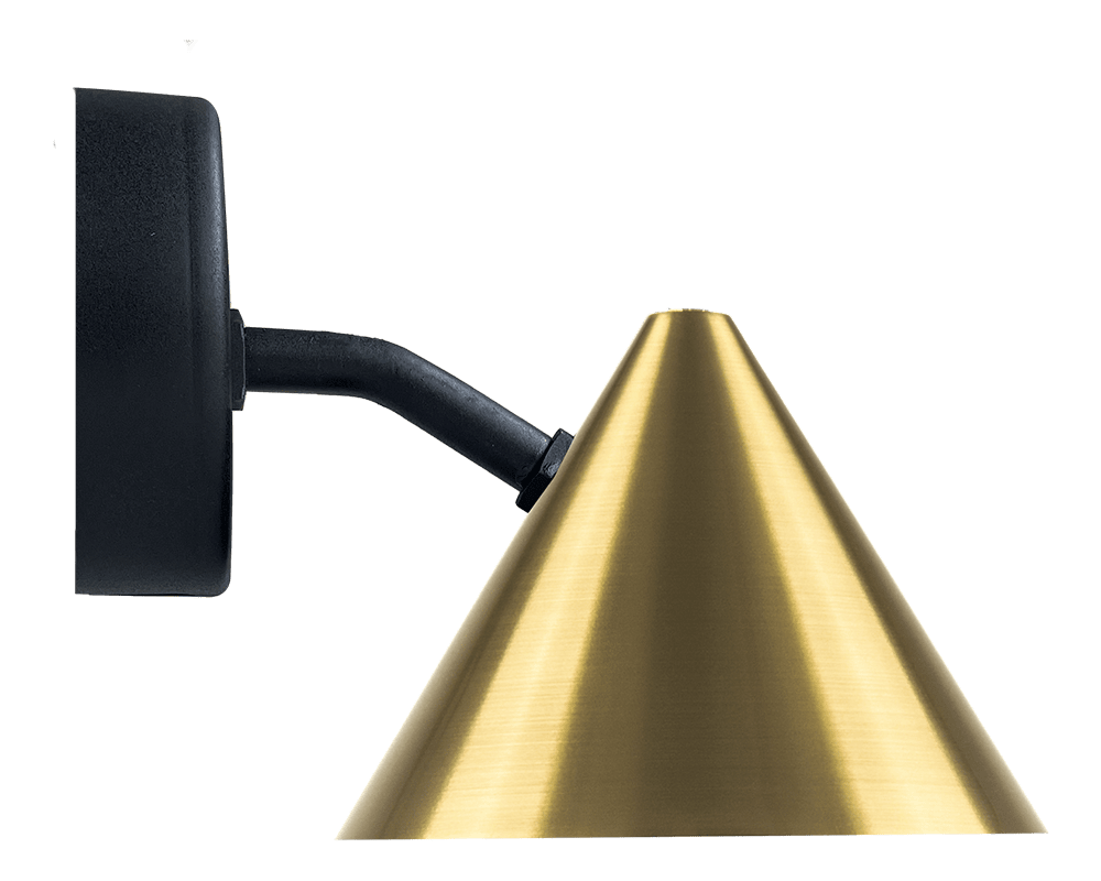 Tratt Micro LED Messing außenlampe Von Westal - Dank austauschbarer LED-Einheit (600 lm), intelligenter Ein- und Ausgänge sowie einer Schnellanschlussklemme ist die Installation schnell und einfach.