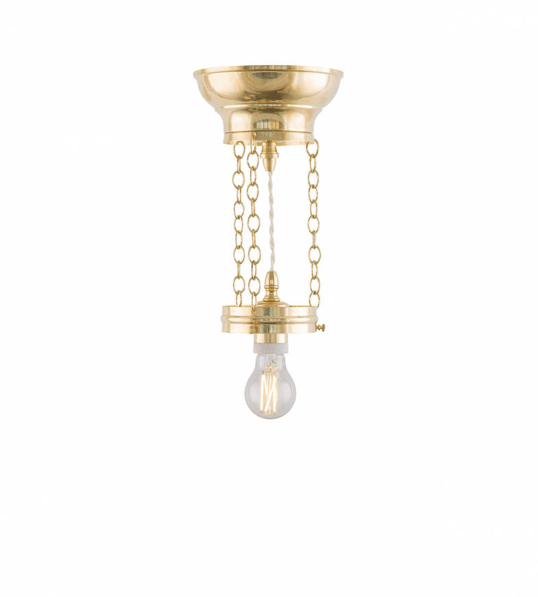 Heidenstam Pendant 100 Messing Von Karlskrona lampfabrik - Die Pendelleuchte spendet sowohl Licht nach unten als auch nach oben zur Decke und wird daher h&auml;ufig zur Decke hin bevorzugt, insbesondere wenn die Deckenh&ouml;he mehr als drei Meter betr&auml;gt.