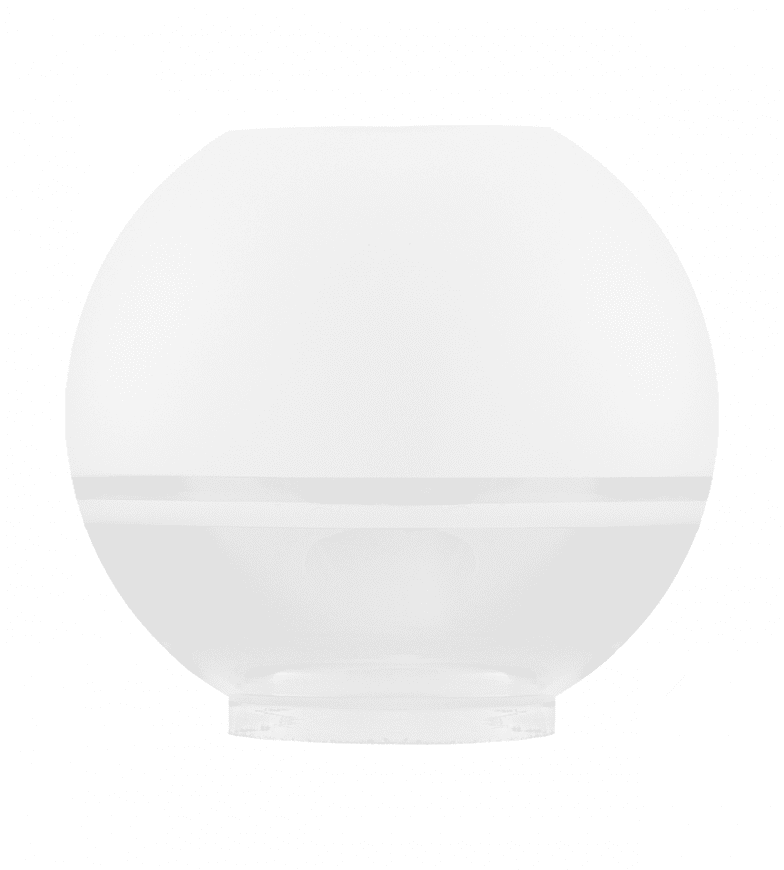 Globe Glass Shade 85 Mattweiß Von Karlskrona lampfabrik - 