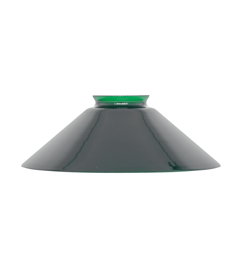 Schoolhouse Glass Shade 60/200 Grün Von Karlskrona lampfabrik - 