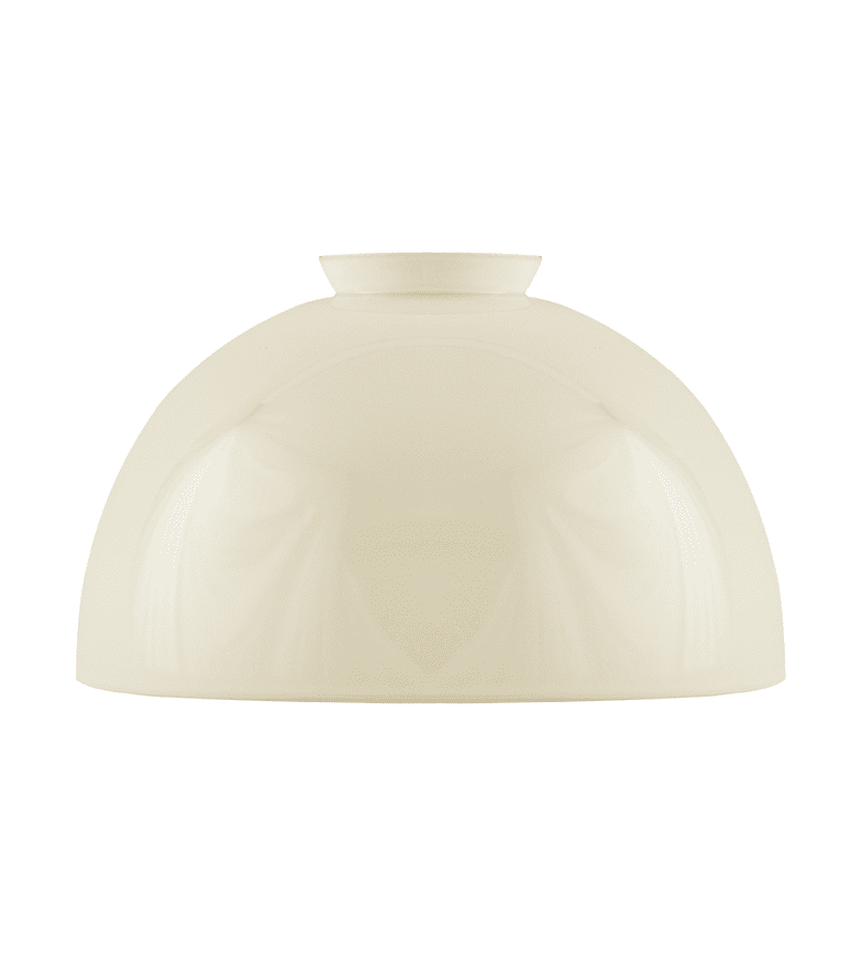 Dome Glass Shade 60/170 Cremefarben Von Karlskrona lampfabrik - 