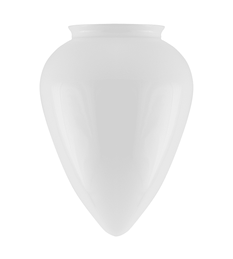Teardrop Glass Shade 80/120 Weiß Von Karlskrona lampfabrik - 