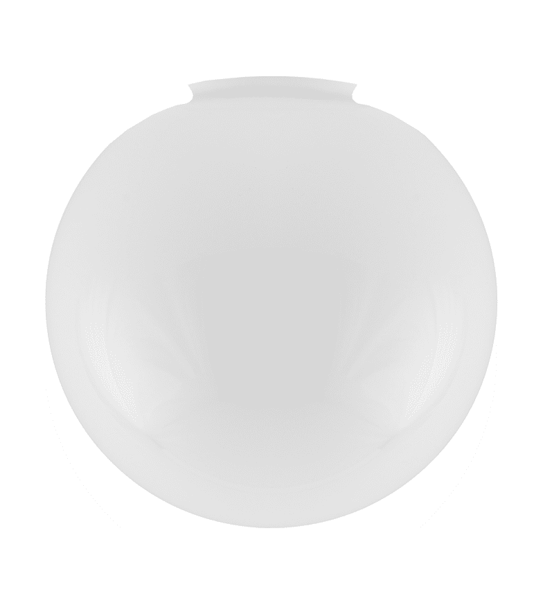 Globe Glass Shade 100/250 Weiß Von Karlskrona lampfabrik - 