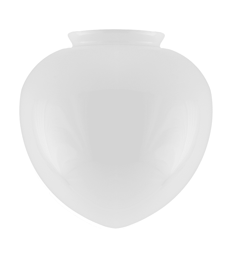 Teardrop Glass Shade 100/190 Weiß Von Karlskrona lampfabrik - 