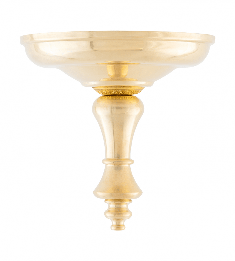 Big Shade Cap Finial Messing Von Karlskrona lampfabrik - 