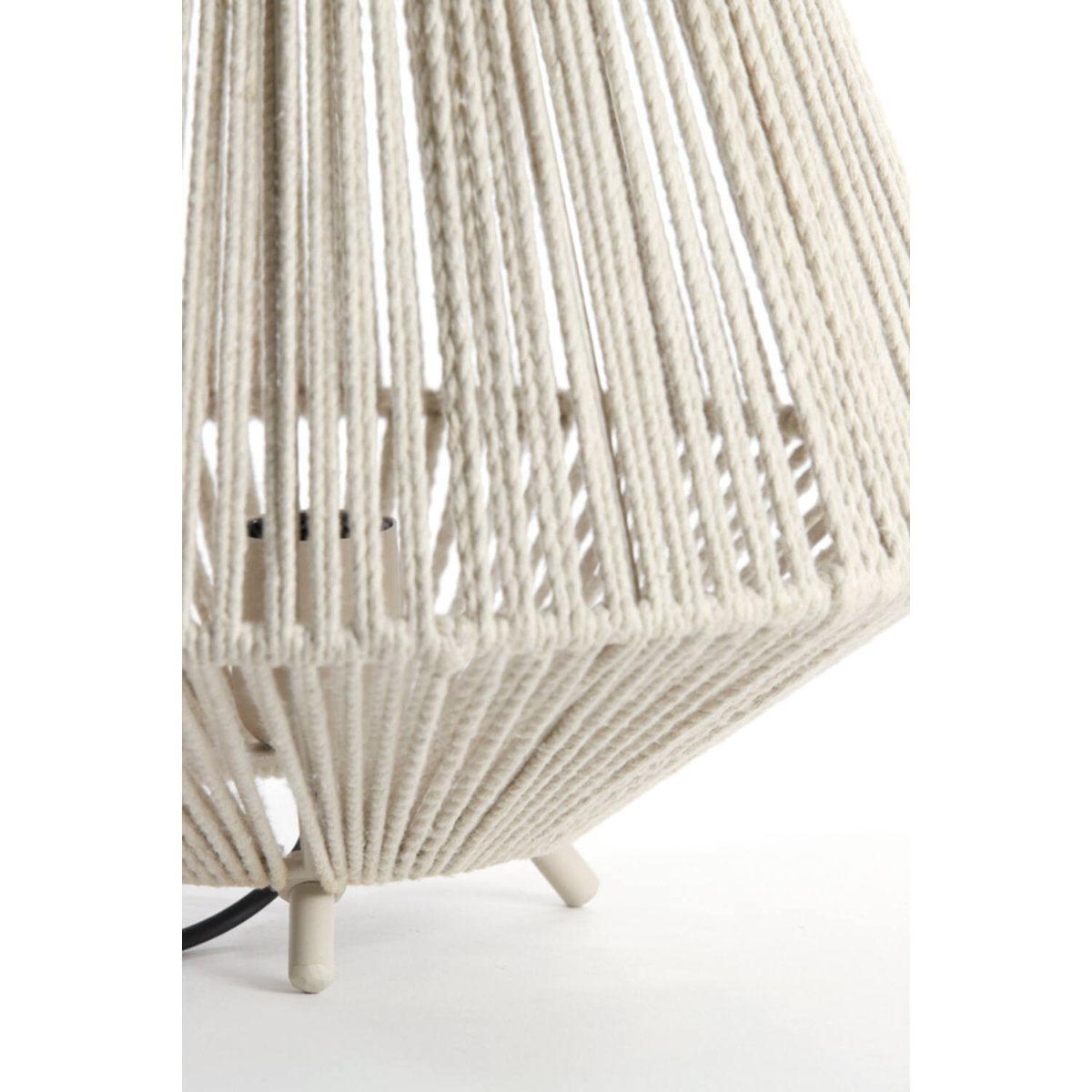 Felida 40cm Cremeweiß tischlampe Von Light & Living - 