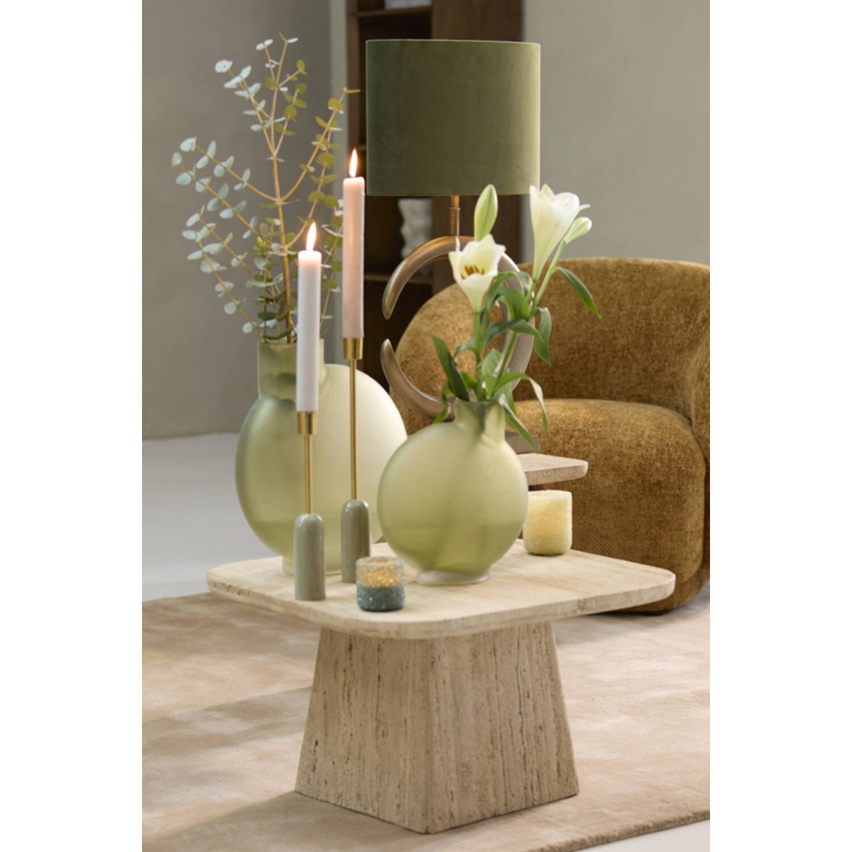 Lune 50cm Bronze lampenfuß Von Light & Living - 