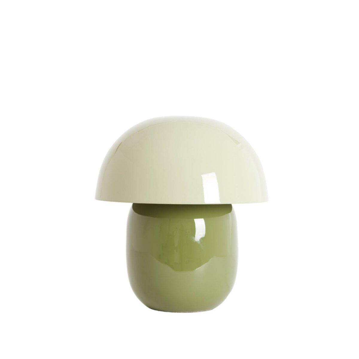 Mimosa 34cm Grün tischlampe Von Light & Living - Die warme Farbkombination aus hellgr&uuml;nem Schirm und olivgr&uuml;nem Fu&szlig; sorgt f&uuml;r ein sanftes und harmonisches Gesamtbild.