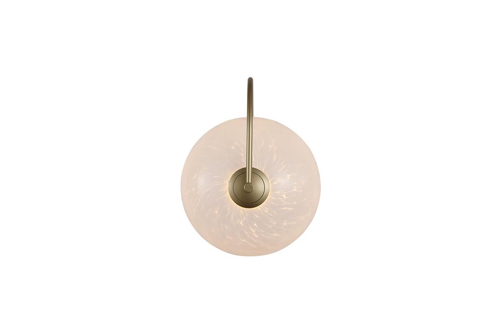 Confetti Ø25 Gold wandlampe Von Searchlight - Die elegante Wandleuchte Confetti sorgt für ein sanftes und stimmungsvolles Licht.