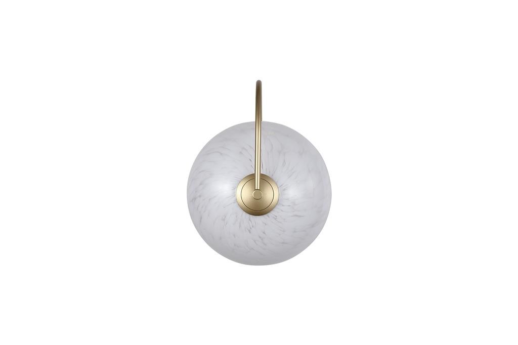 Confetti Ø25 Gold wandlampe Von Searchlight - Die elegante Wandleuchte Confetti sorgt für ein sanftes und stimmungsvolles Licht.