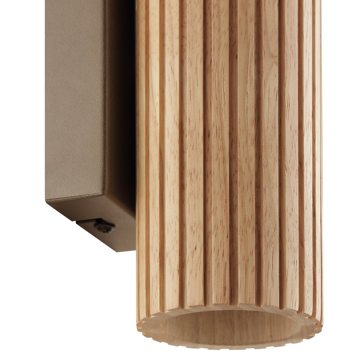 Lakewood 20cm Braun wandlampe Von Brilliant - Die Wandleuchte Lakewood kombiniert braunes Metall mit einem leichten, geriffelten Draht und verleiht der Lampe so eine warme und natürliche Ausstrahlung.