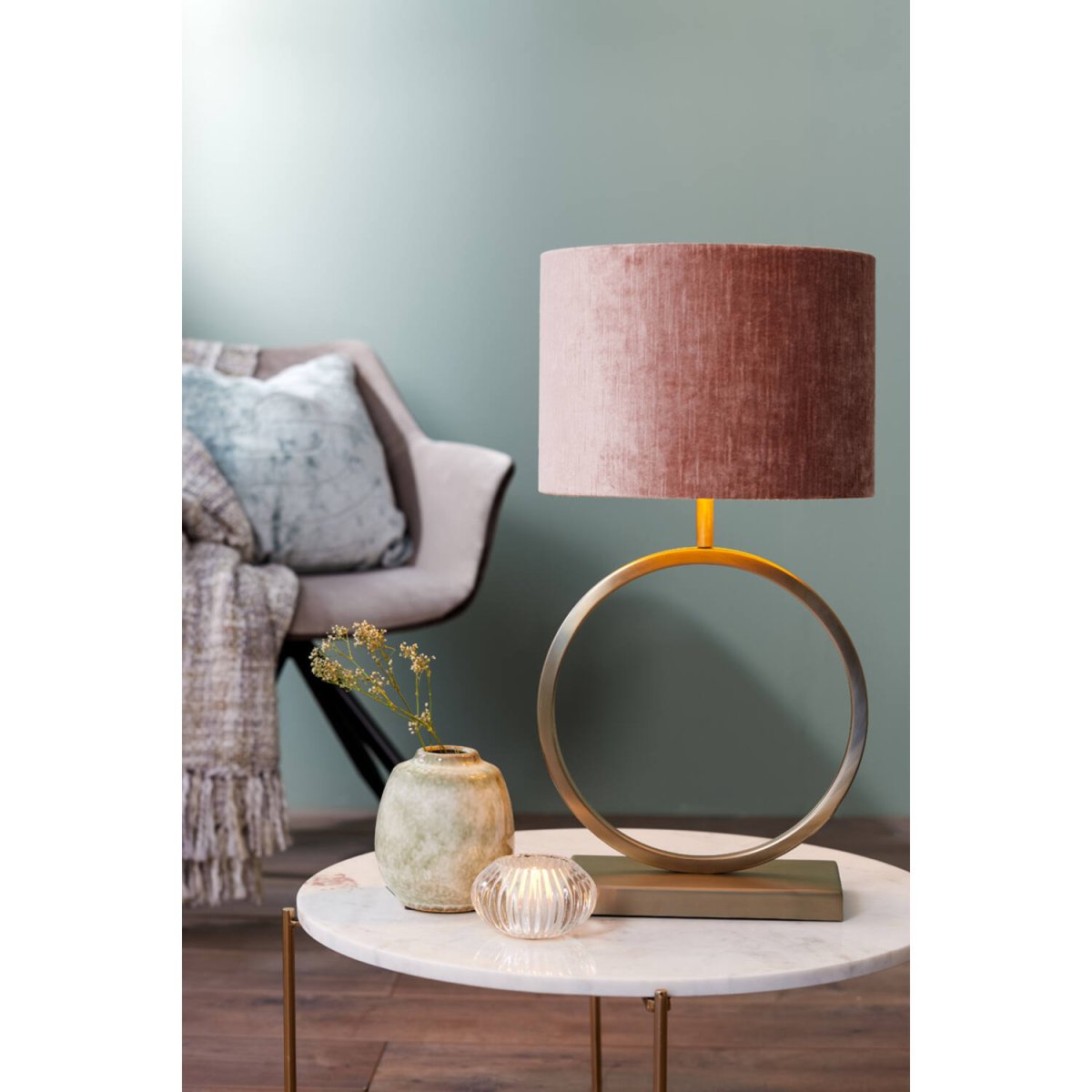 Liva 42cm Gold lampenfuß Von Light & Living - 