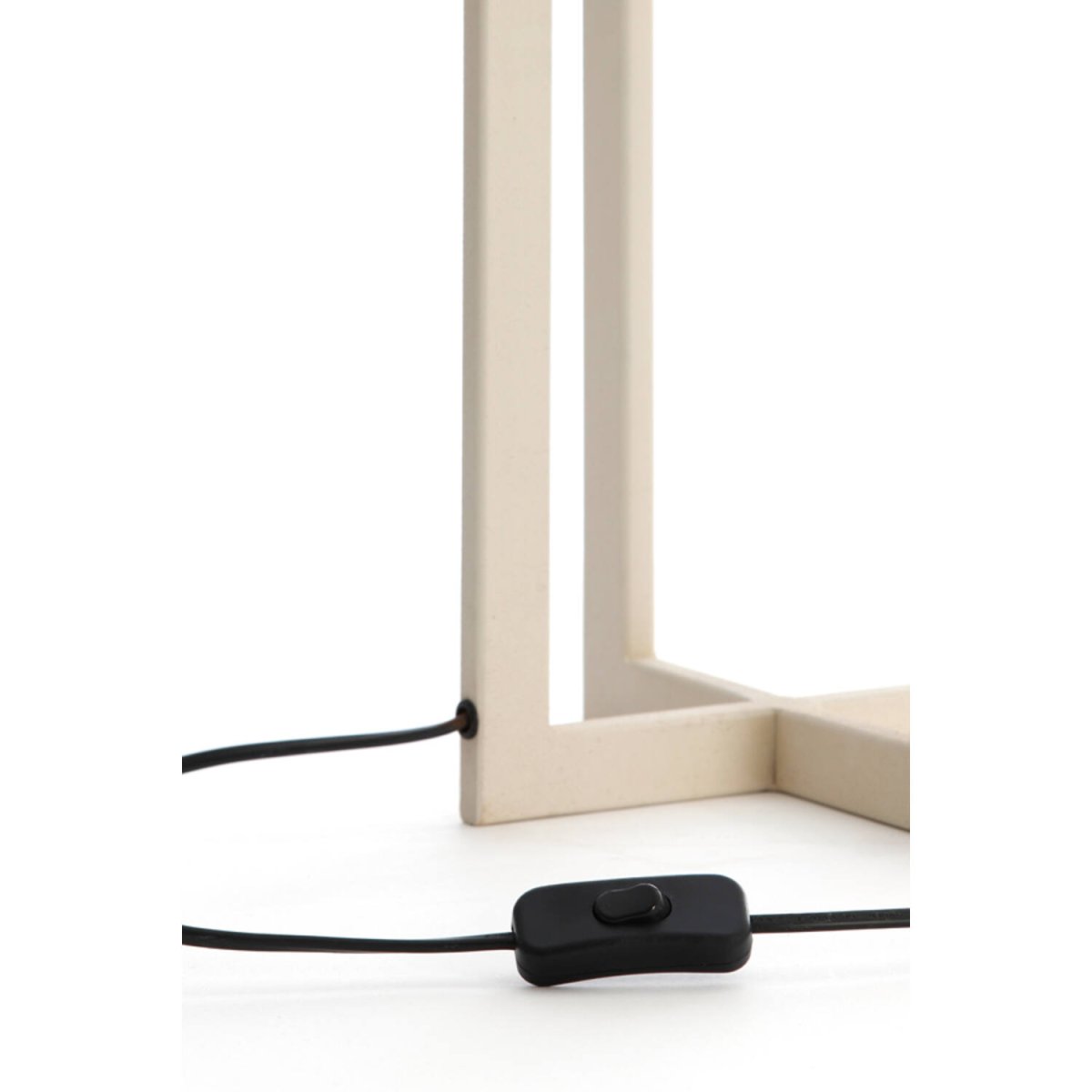 Mace 46cm Cremeweiß lampenfuß Von Light & Living - 