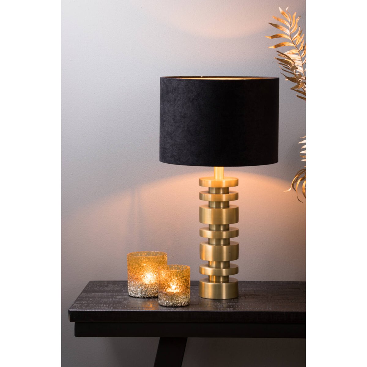 Desley 36cm Gold lampenfuß Von Light & Living - 