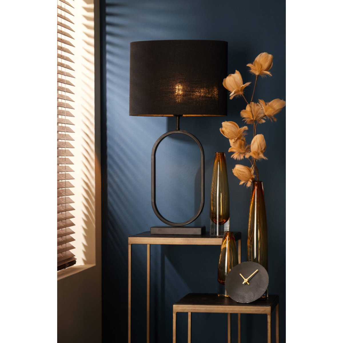 Jamiri 45cm Schwarz lampenfuß Von Light & Living - 