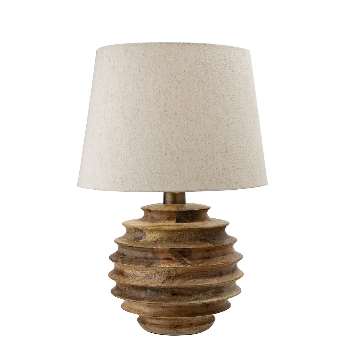 Svale 54cm Holz tischlampe Von Bloomingville - Eine perfekte Leuchte f&uuml;r alle, die Handwerkskunst, nat&uuml;rliche Materialien und warmes Licht sch&auml;tzen, das dem Raum Stil und Charakter verleiht.