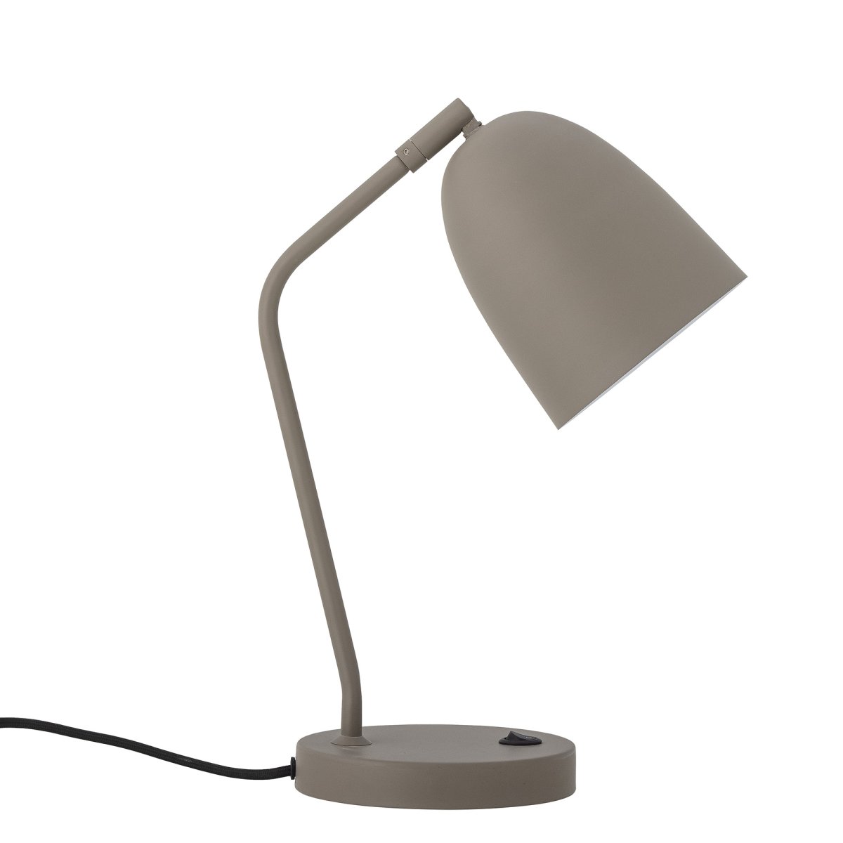 Lemar 37cm Grau schreibtischlampe Von Bloomingville - Der sanfte, gedeckte Grauton verleiht der Leuchte einen ruhigen und schlichten Ausdruck, der sich in viele verschiedene Einrichtungsstile einf&uuml;gt.