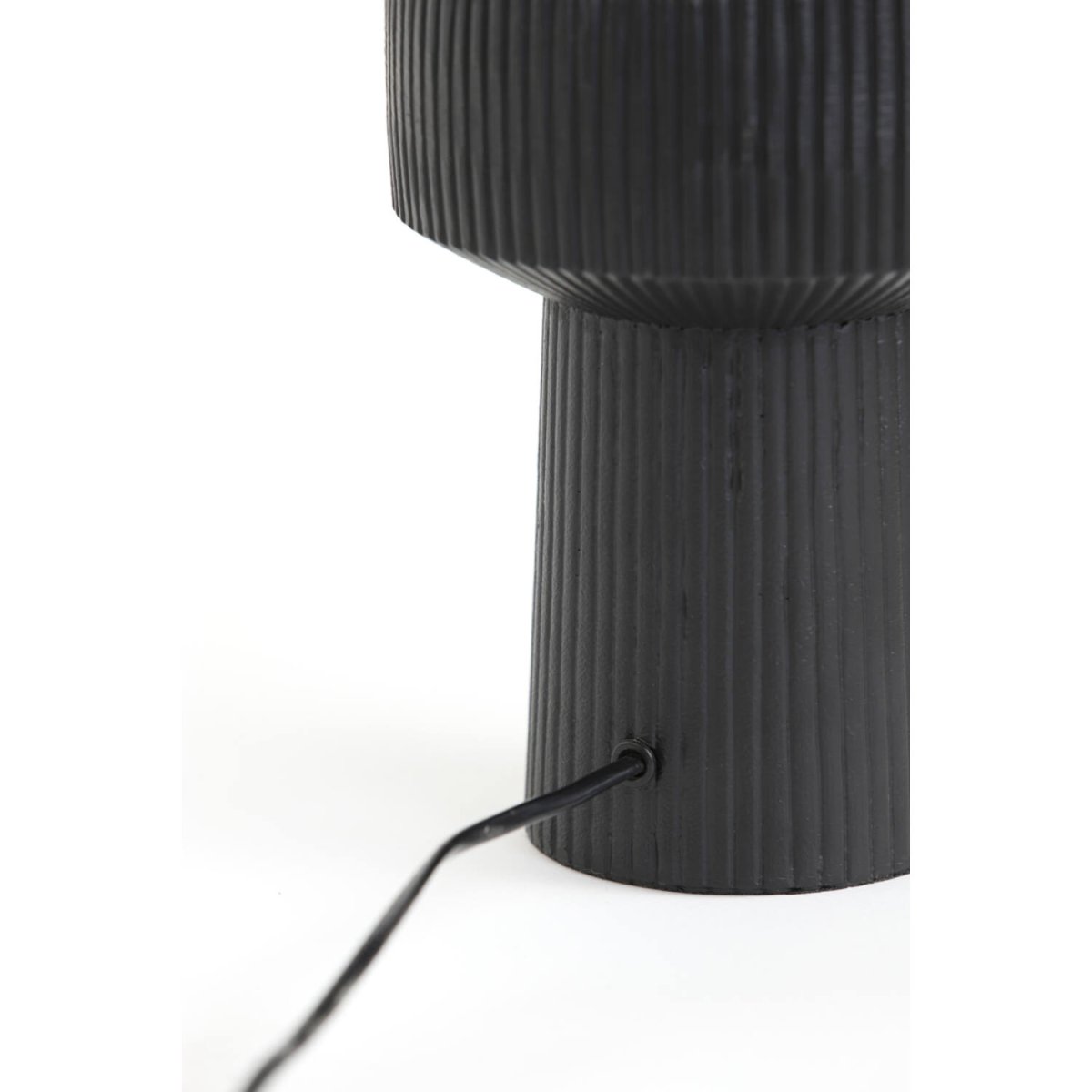 Briska 33cm Schwarz lampenfuß Von Light & Living - 