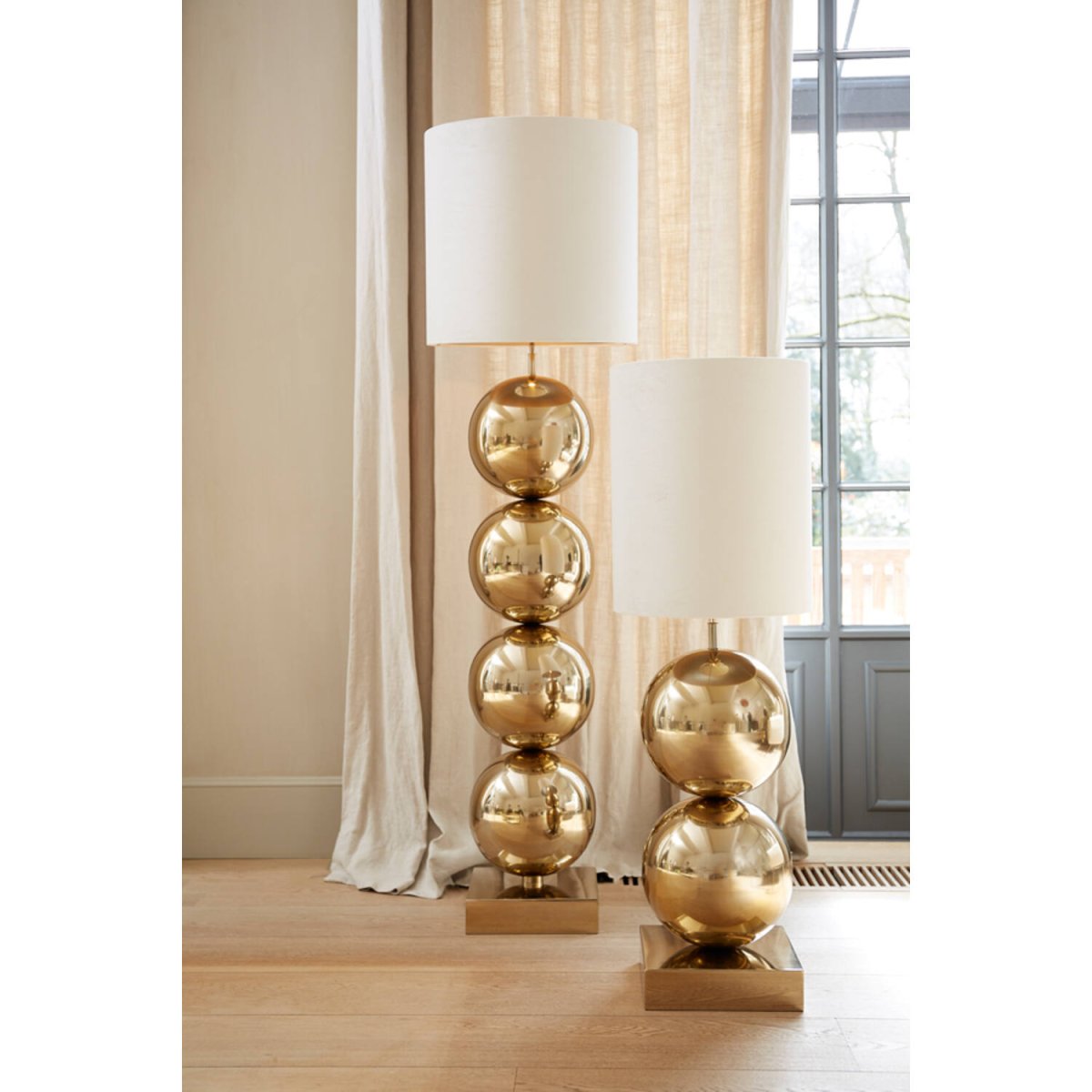 Lovis 77cm Gold lampenfuß Von Light & Living - 
