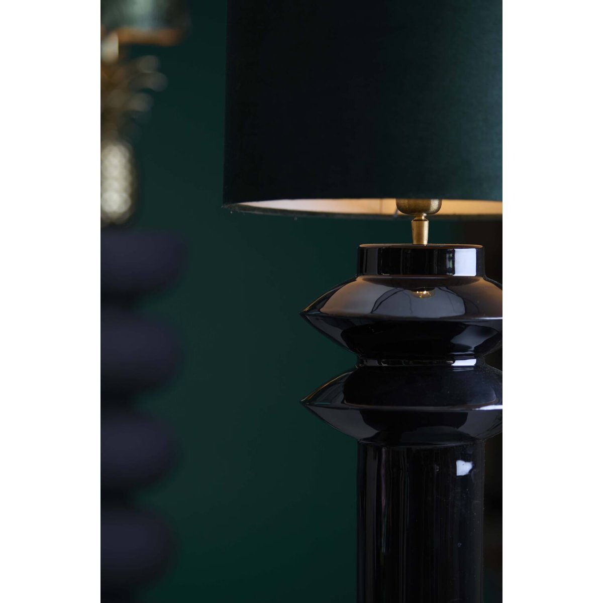 Petch 40cm Schwarz lampenfuß Von Light & Living - 