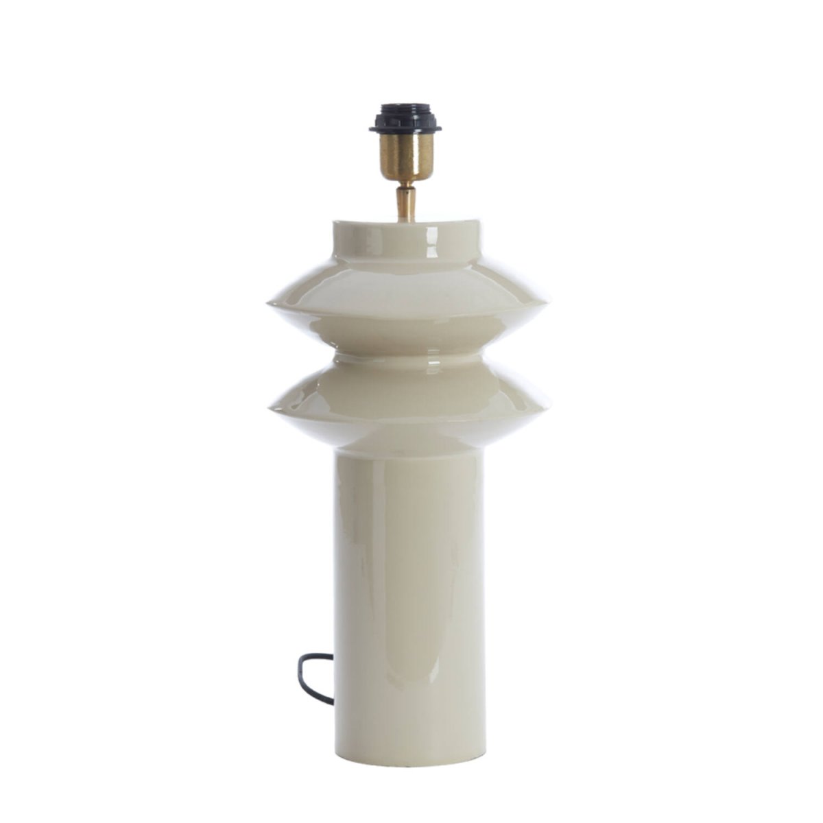 Petch 40cm Greige lampenfuß Von Light & Living - 