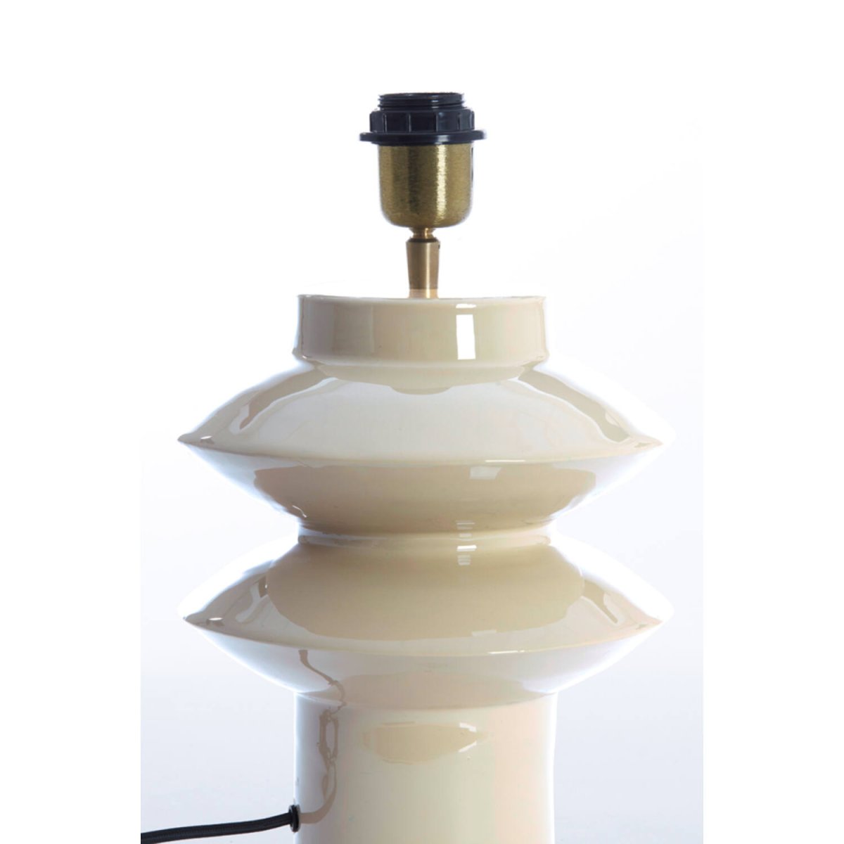 Petch 40cm Greige lampenfuß Von Light & Living - 