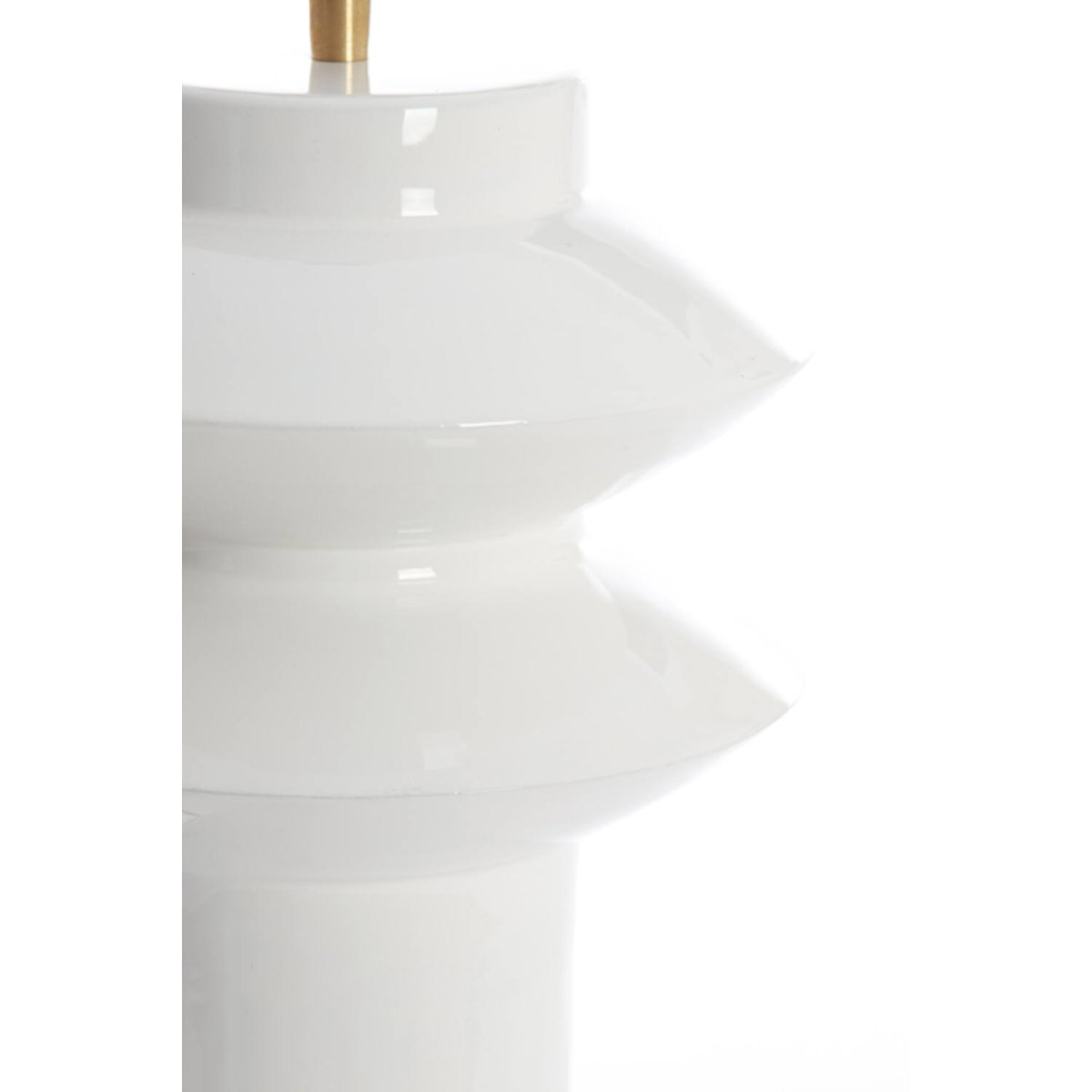 Petch 40cm Weiß lampenfuß Von Light & Living - 