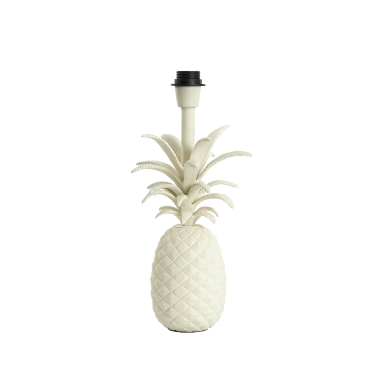 Pineapple 37cm Cremeweiß lampenfuß Von Light & Living - 