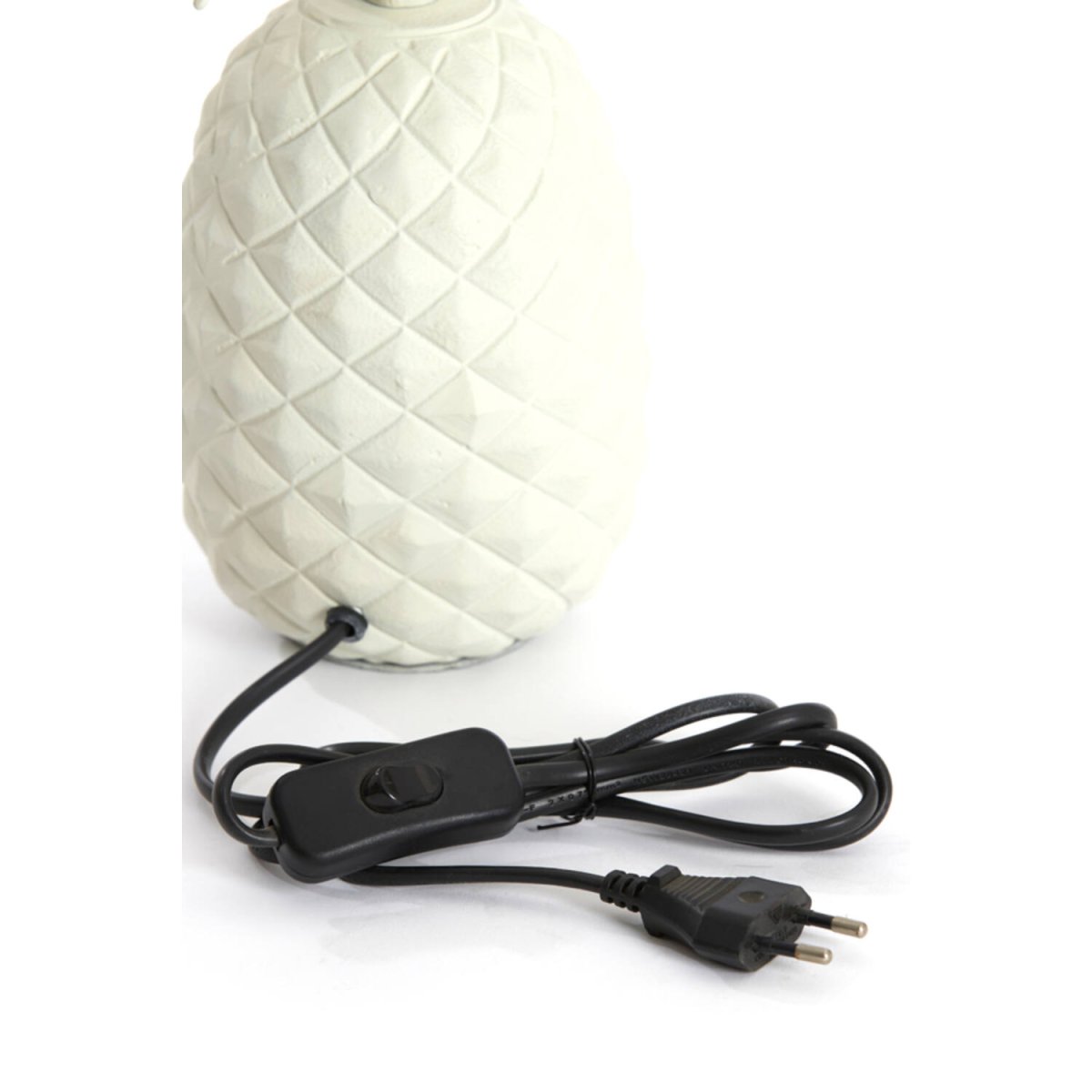 Pineapple 37cm Cremeweiß lampenfuß Von Light & Living - 