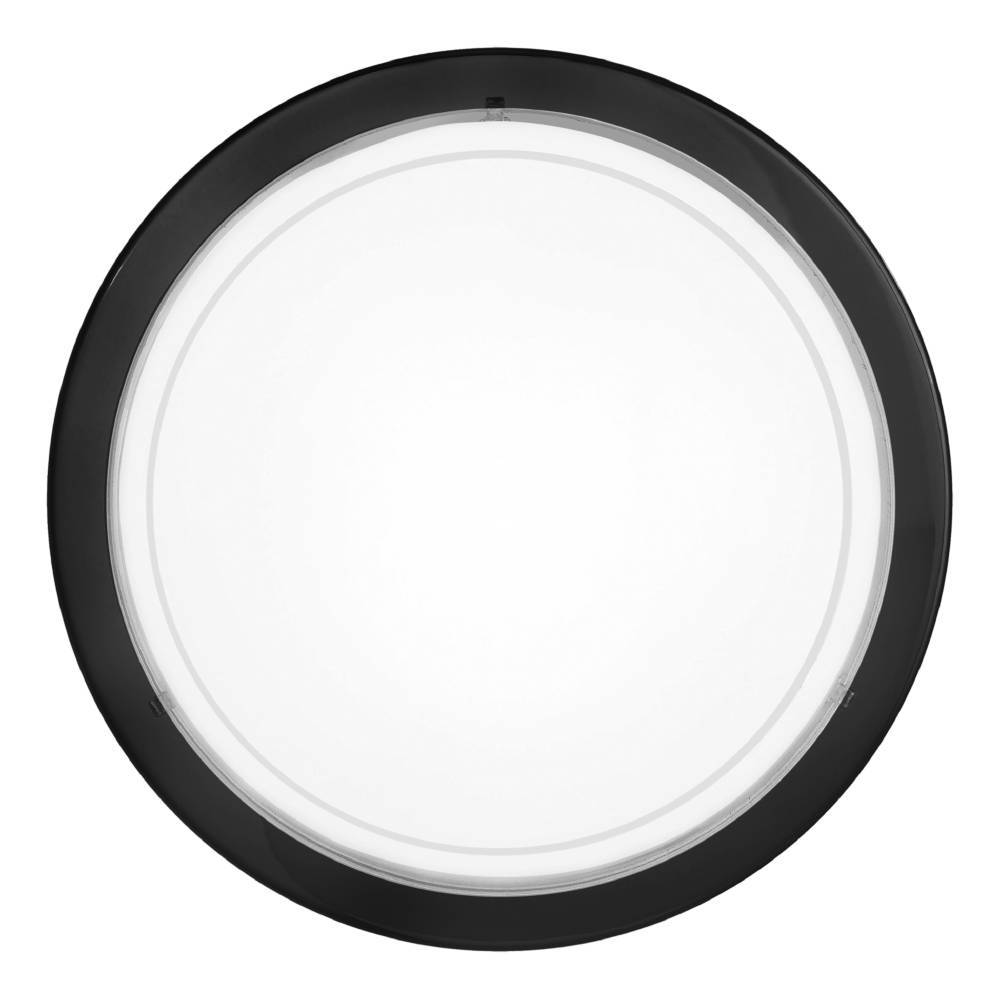 Planet Ø30 Schwarz deckenleuchte Von Eglo - Diese stilvolle Deckenleuchte aus Opalglas und Schwarz ist eine perfekte Erg&auml;nzung f&uuml;r jedes moderne Zuhause.