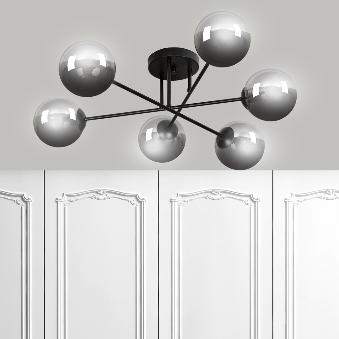 Brendi Ø75 deckenleuchte Von Emibig Lighting - Mit diesen Deckenleuchten leuchten Sie auch große Räume optimal aus.