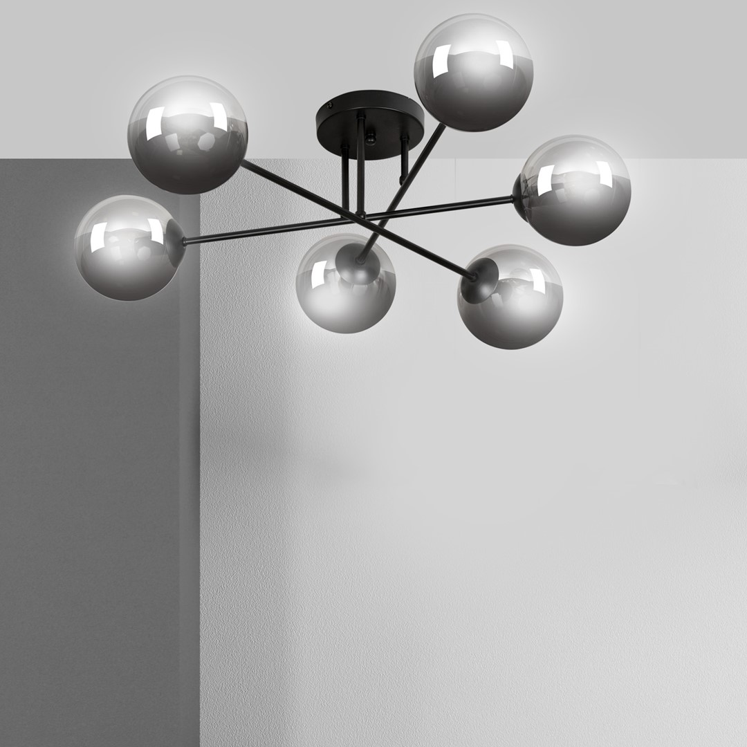 Brendi Ø75 deckenleuchte Von Emibig Lighting - Mit diesen Deckenleuchten leuchten Sie auch große Räume optimal aus.