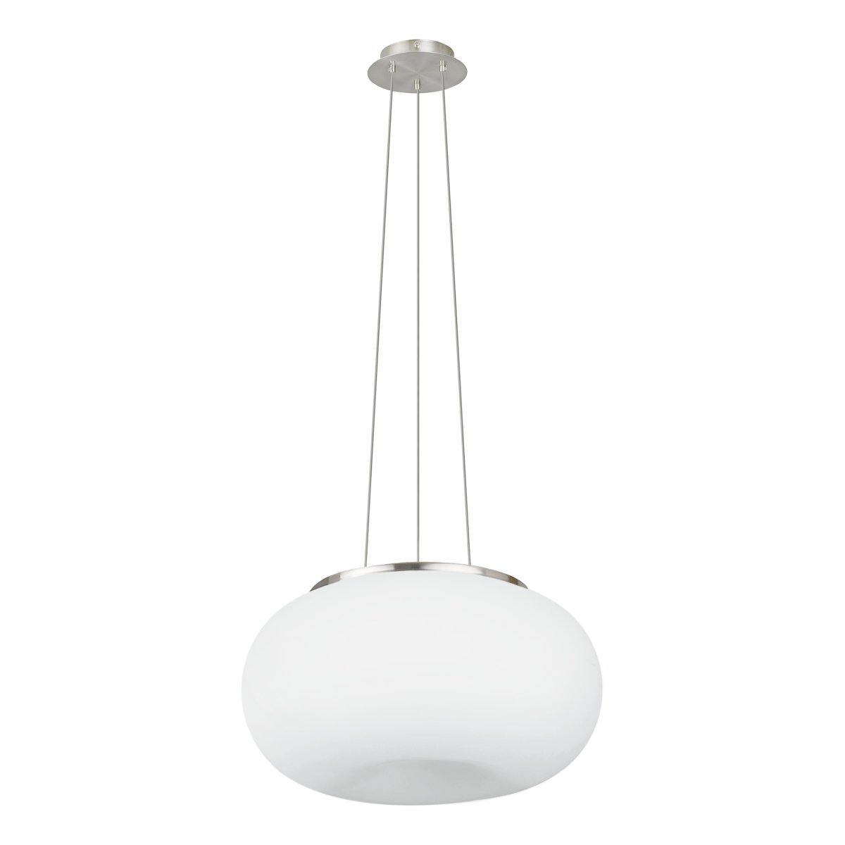Optica Ø45 Weiß hängelampe Von Eglo - Die Pendelleuchte Optica ist eine moderne und stilvolle Deckenleuchte, die ein sanftes und angenehmes Licht im Raum verbreitet.