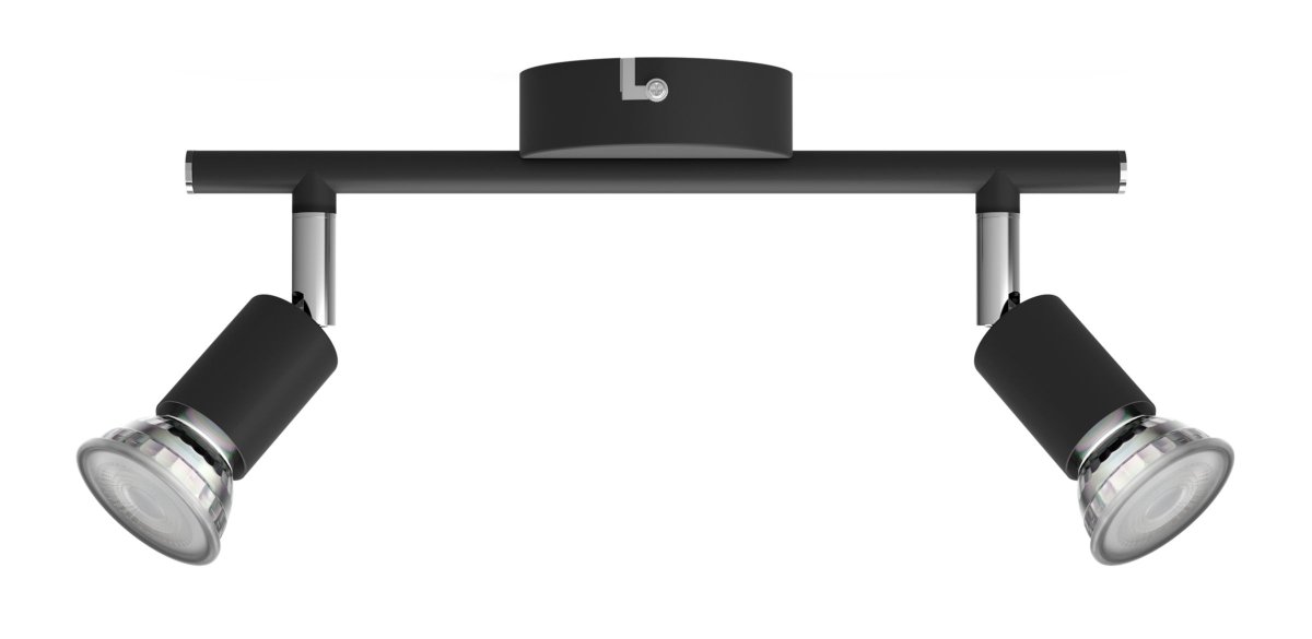 Limbali 2 Schwarz spotlight Von Philips - Dieser Strahler von Philips ist praktisch für den Haushalt.