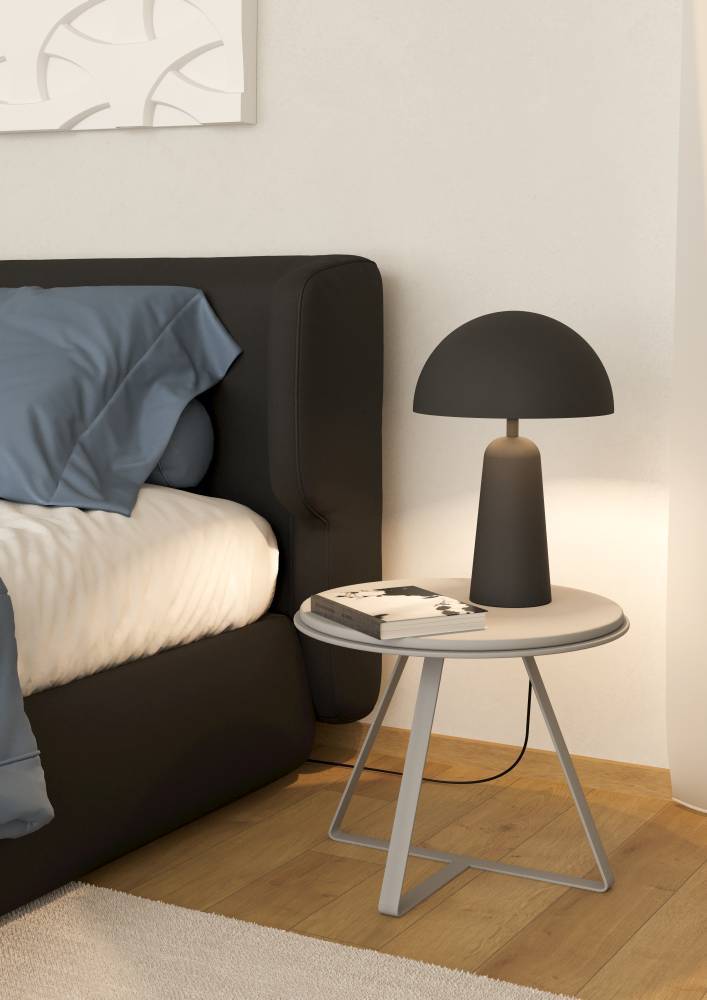 Aranzola 45cm Schwarz tischlampe Von Eglo - Diese elegante Tischlampe in Schwarz bietet einen stilvollen und zeitlosen Ausdruck, der in alle Arten von Inneneinrichtungen passt.