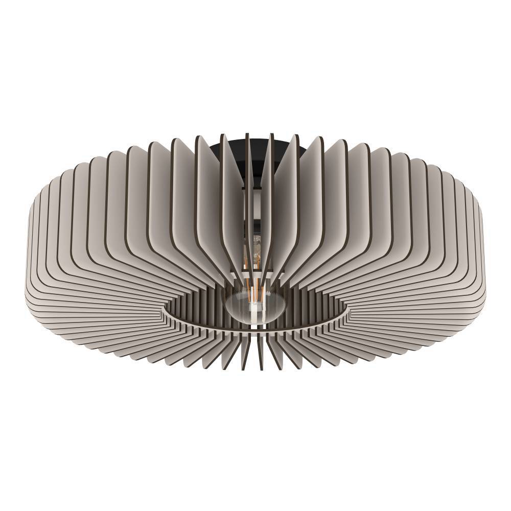 Palombaia Ø50 Grau deckenleuchte Von Eglo - Diese Lampe wurde mit Fokus auf Langlebigkeit und moderne Ästhetik hergestellt und ist sowohl ein Design-Highlight als auch eine umweltfreundliche Wahl.